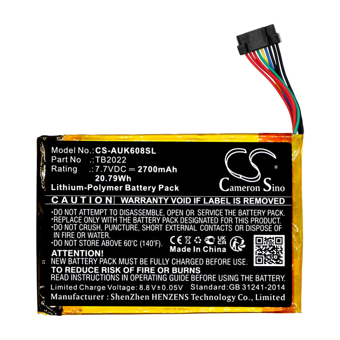 Autel MaxiBAS BT608 Diagnostic Scanner Replacement Battery