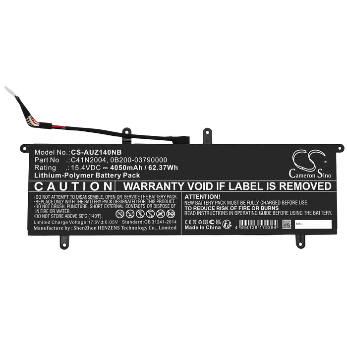 Asus ZenBook Flip 15 UX535LI ZenBook Flip 15 UX564EH ZenBook Flip 15 UX564EH-EZ004T ZenBook Flip 15 UX564EH-EZ Laptop and Notebook Replacement Battery