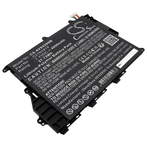Asus A420UA A420UA-EK115T F420UA Pro 14 R459UA R459UA R459UA-EK138R S420UA VivoBook 14 F420FA VivoBook 14 F420 Laptop and Notebook Replacement Battery