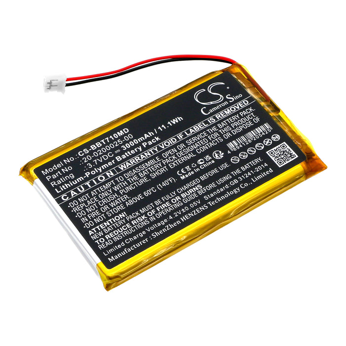 Bosch BT-710 pulse oximeter Medical Replacement Battery
