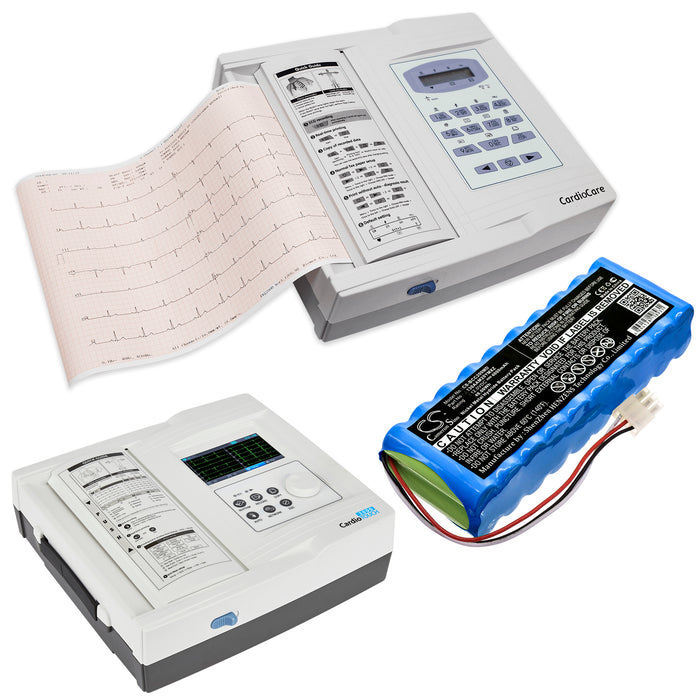 Bionet Cardio 7 ECG Monitor Cardio M+ Cardio Touch 3000 Cardio Touch 3000 EKG CardioCare 2000 Cardiocare 2000 ECG Monitor  Medical Replacement Battery