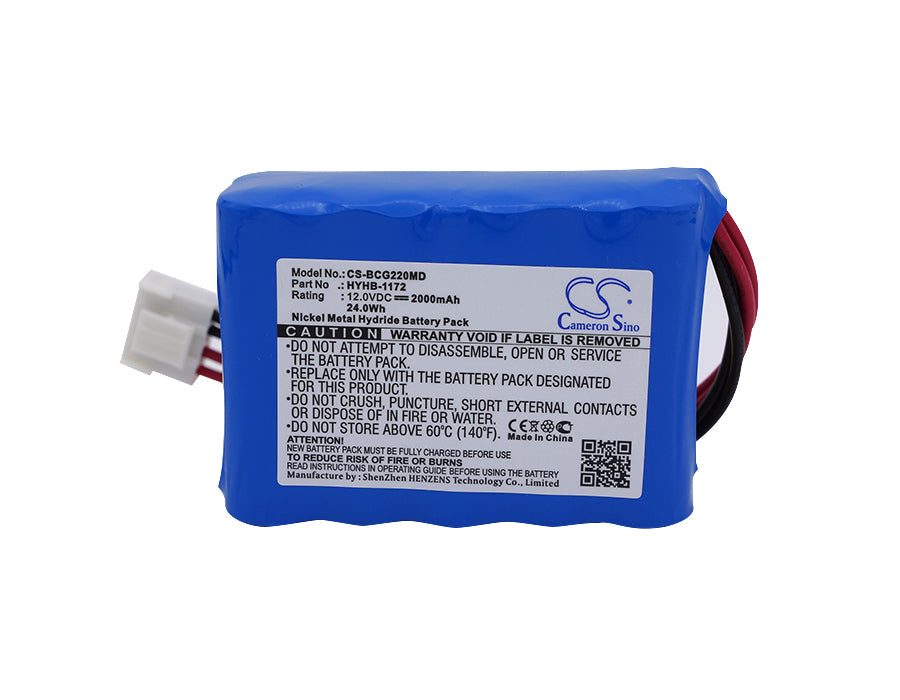 Eton 2303G ECG ECG-1A ECG-2201 ECG-2201G ECG-2303B Medical Replacement Battery