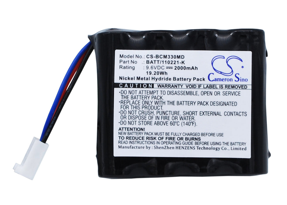 Sscor 3303,8200,AD-3000,AD-3000 Pulse Oximeter,AD-700,AD700,BCI Capnocheck,CapnoCheck,Sscor Inc AD-700 Medical Replacement Battery
