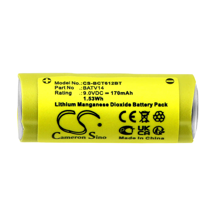 Daitem DC611, DC612 Alarm Replacement Battery