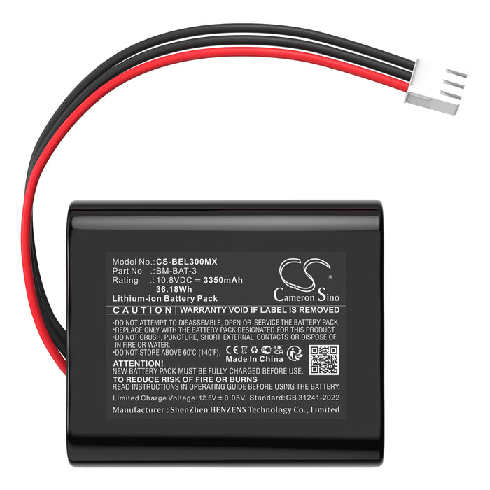 Bionet BM3 Pro BM3Vet Elite BM5Vet Elite Elite 3 Elite 5 GA3VET 3350mAh Medical Replacement Battery
