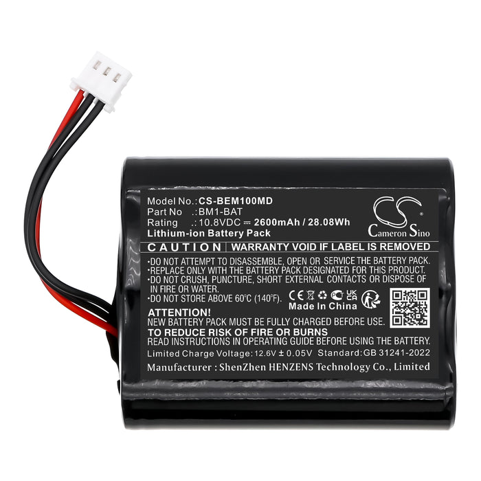 Bionet BM1 Vet 2600mAh Medical Replacement Battery