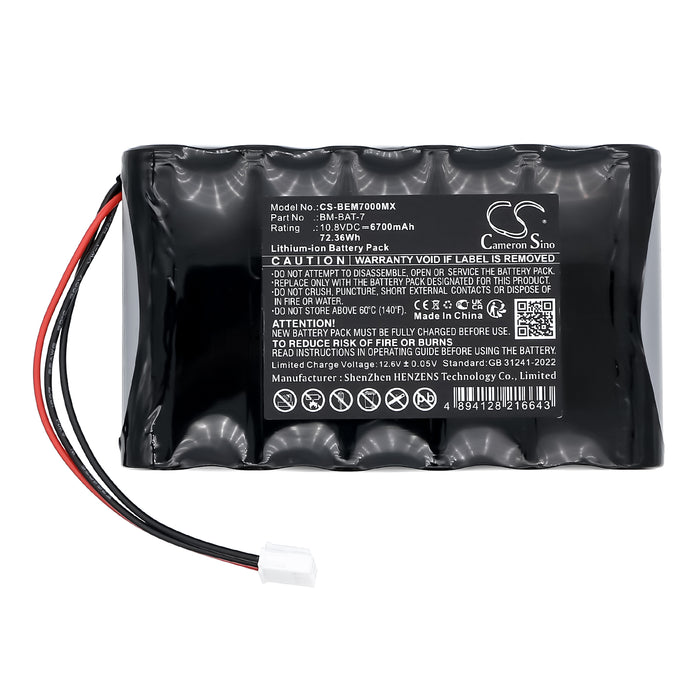 Econet Monitor Compact 9 21.10-6001 Medical Replacement Battery