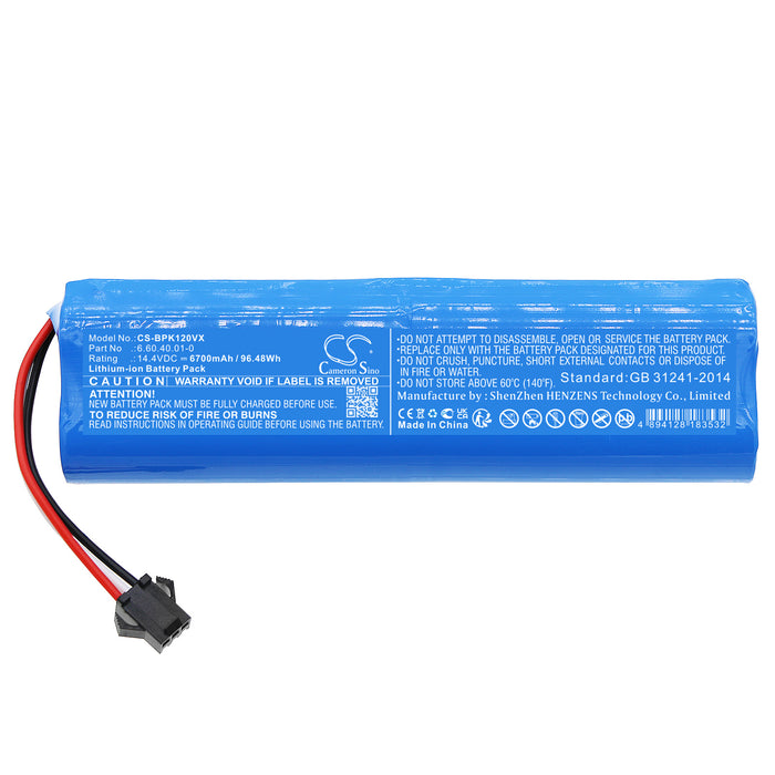 Laresar L6 Pro 6700mAh Vacuum Replacement Battery
