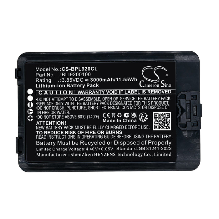 SpectraLink VC9240 VC9253 Versity 92 Versity 9253 Versity 9240 Cordless Phone Replacement Battery