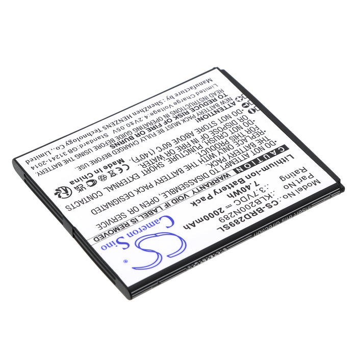 Brondi Centurion 1 2000mAh Mobile Phone Replacement Battery