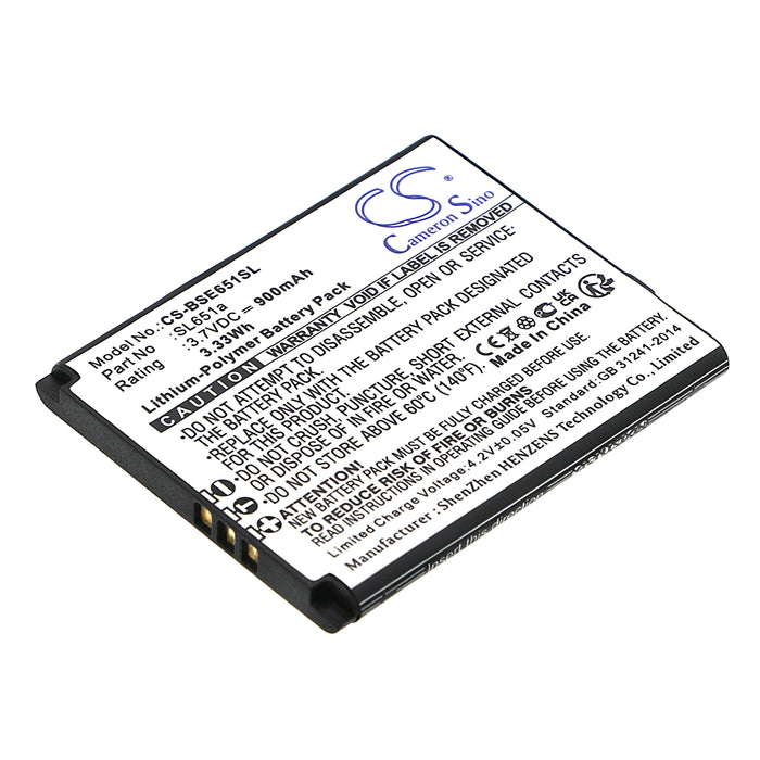 Becker SL651 SL651a Mobile Phone Replacement Battery
