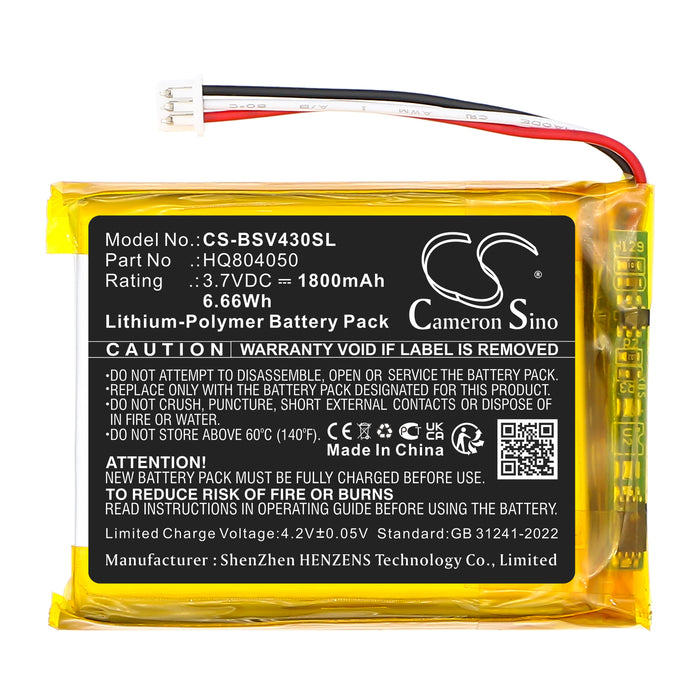 Babysense V43 Video Baby Monitor Baby Monitor Replacement Battery