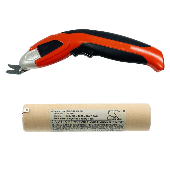Black & Decker SZ360 SZ360 Type 1 SZ360B Power Tool Replacement Battery