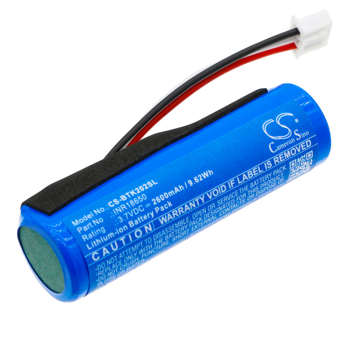 Smrat Pro BLUETOOTH LAUTSPRECHER BT 202 BT 202 BK BT202 BT202BK Speaker Replacement Battery