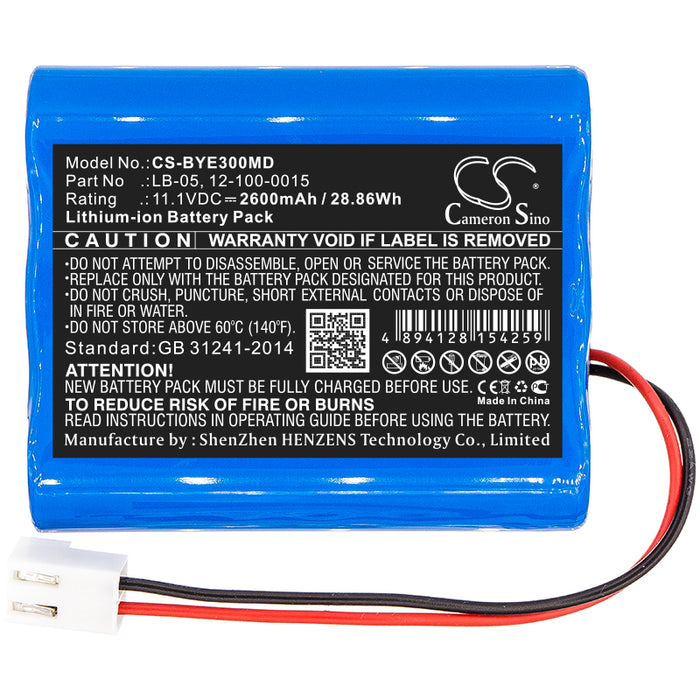 Biolight BLT-E30 2600mAh Medical Replacement Battery