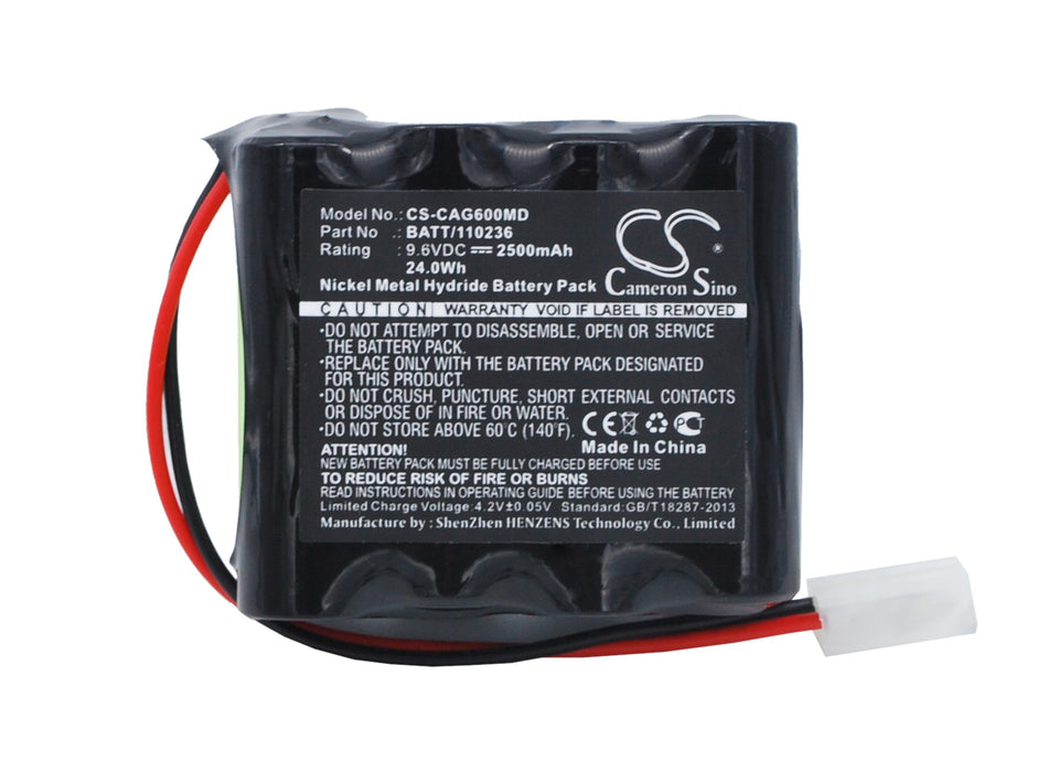 Colson ECG Cardiette AR600 Medical Replacement Battery