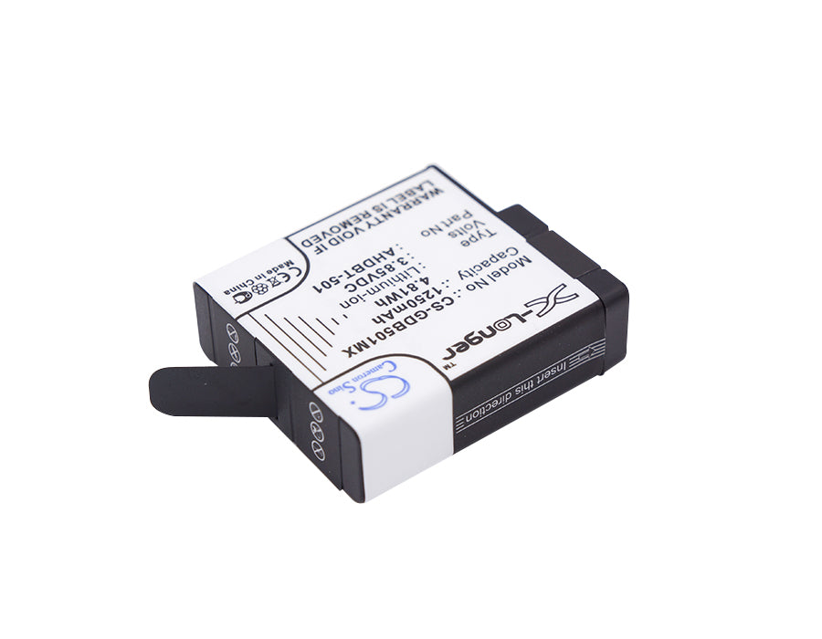 GoPro Hero 5 CHDHX-501 ASST1 Camera Replacement Battery