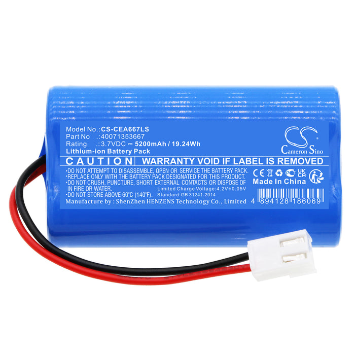 EATON CRYSTALWAY GUIDELED 19821 40071354590 40071353667 40071354879 Outdoor Wallet 1-8 Emergency Light Replacement Battery