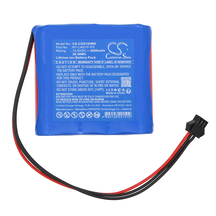 Comen Progetti PGS10, Taurus E, Taurus E+ Medical Replacement Battery