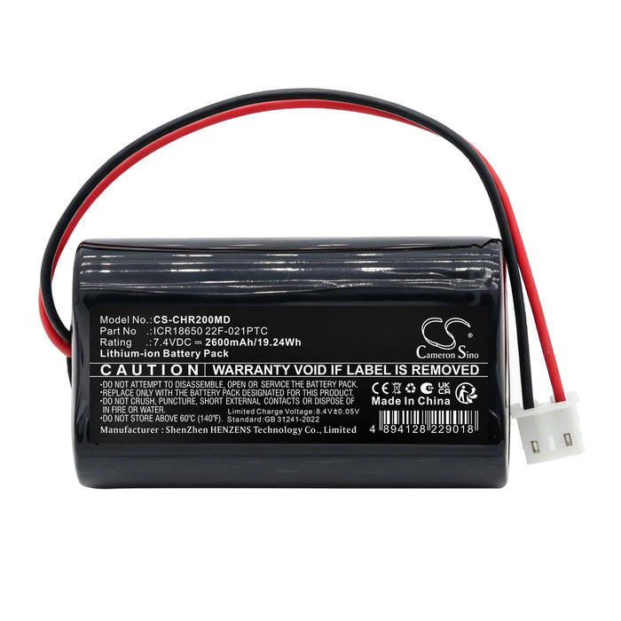 Charmcare ACCURO Versatile Bedside Pulse Oximeter Medical Replacement Battery