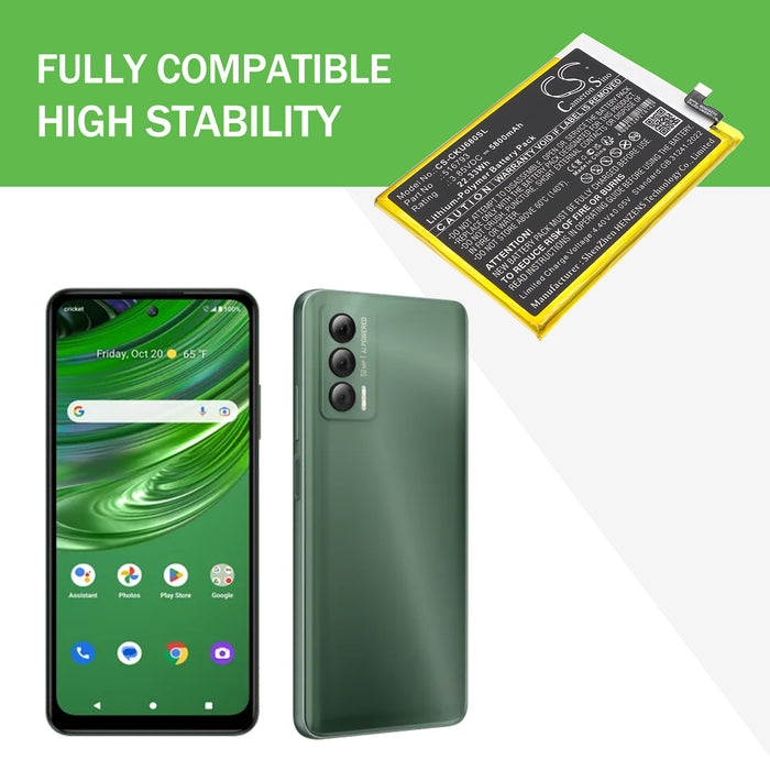 Cricket Outlast U680AC Mobile Phone Replacement Battery