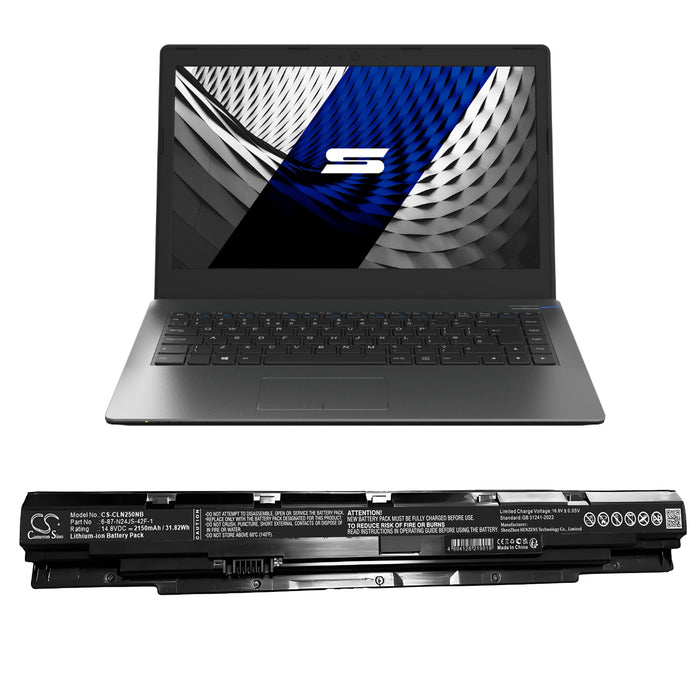 Schenker S406 S406-HWD S406-KDH S406-MKP S406-MPY S406-RTS S406-WTV S406-WZT S406-ZMH Laptop and Notebook Replacement Battery