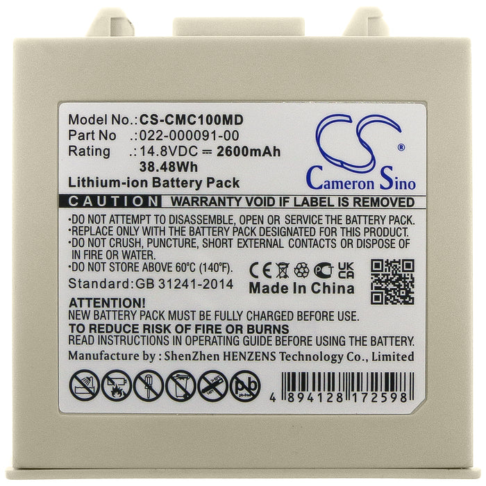 COMEN C100 Monitor Medical Replacement Battery