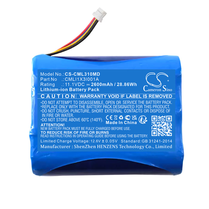 Comen CMLI1X3I001A Medical Replacement Battery