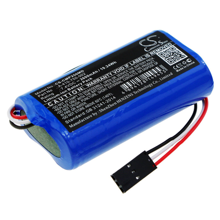 Cosmed Pony FX NTA2531 2600mAh Medical Replacement Battery