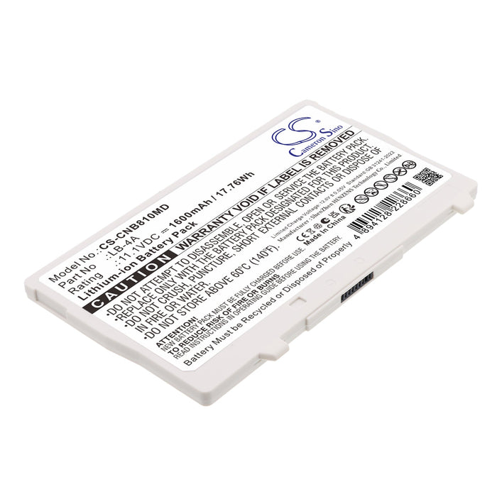 Canon AX-C4343W CXDI-410C Wireless CXDI-810C Wireless CXDI-710C Wireless Medical Replacement Battery