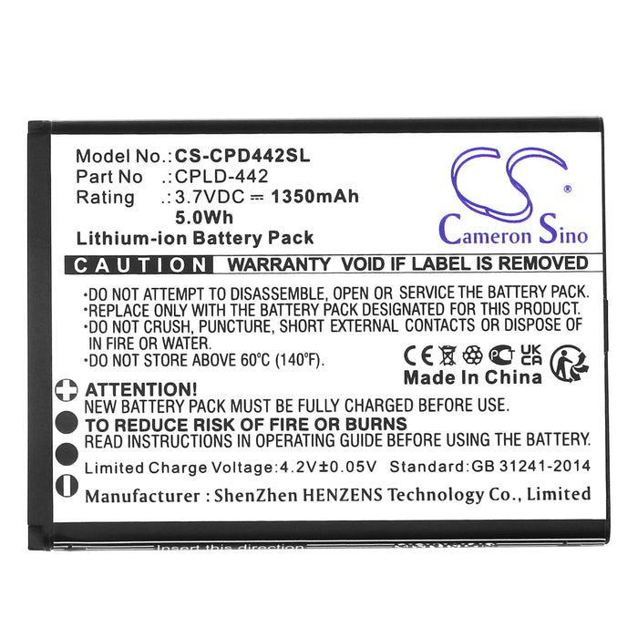 Concept CP3321ST CP3321AT CP3321 Belleza Mobile Phone Replacement Battery