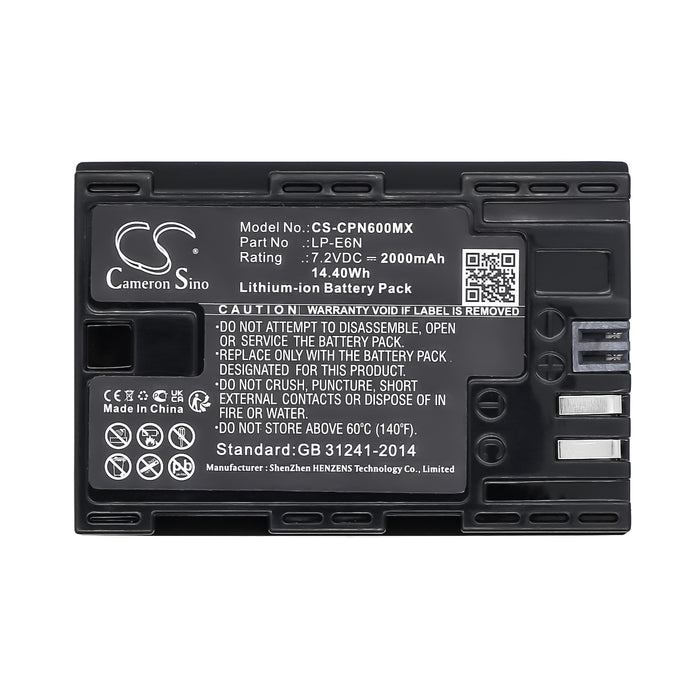 Tether Tools Air Direct 2000mAh Black Camera Replacement Battery