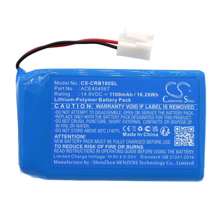 Cobra 36M, 72M, 18M Smart Home Replacement Battery