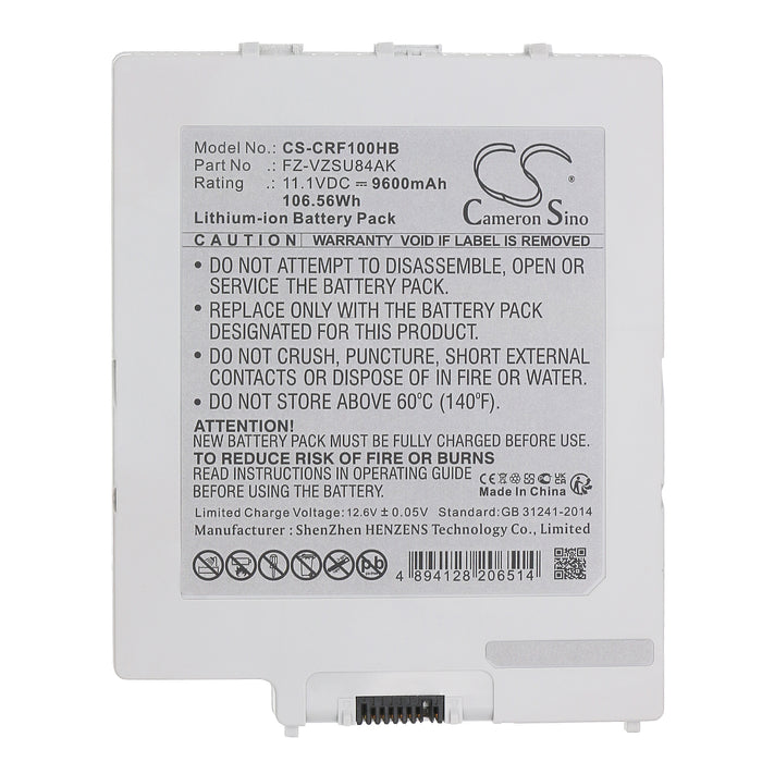 Leica FZ-G1N FZ-G1R iCON CS35 10 FZ-G1A FZ-G1B FZ-G1C FZ-G1F FZ-G1L FZ-G1M FZ-G1J FZ-G1K Toughpad FZ-G1 Laptop and Notebook Replacement Battery