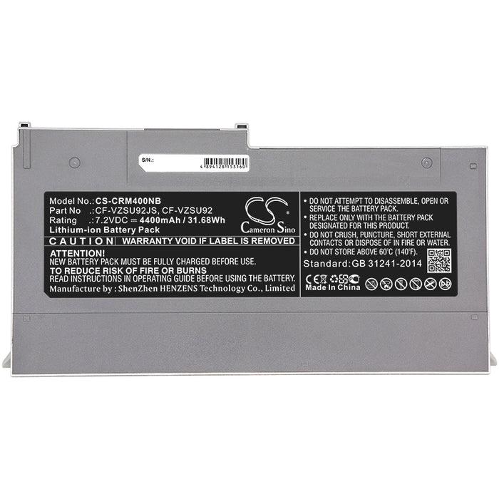 Creator CF-MX4 CF-MX3 CF-MX5 Toughbook CF-MX4 Toughbook CF-MX3 Toughbook CF-MX5 CF-MX5WD0PR CF-MX3DDQJR CF-MX4 Laptop and Notebook Replacement Battery