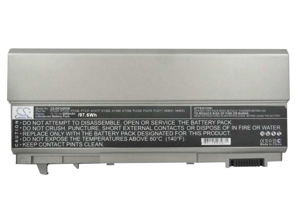 Dell Latitude 6400 ATG,Latitude E6400,Latitude E6400 ATG,Latitude E6400 XFR,Latitude E6410,Latitude E6410 ATG, Laptop and Notebook Replacement Battery