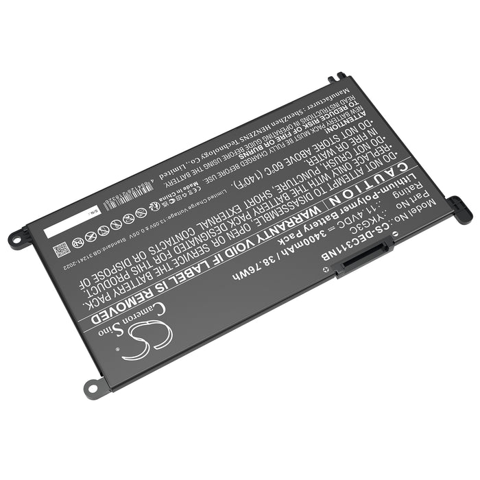 Dell Chromebook 3110 Chromebook 3110 2-in-1 Laptop and Notebook Replacement Battery