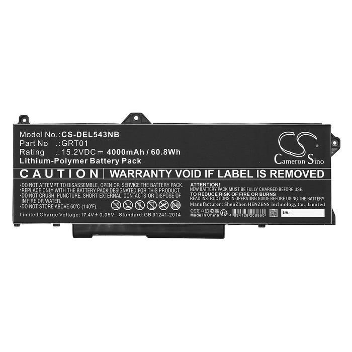 Dell Precision 15 3571 Alienware M17 R5 AMD Latitude 5521 Latitude 5421 Latitude 5531 Latitude 14 5431 Latitud Laptop and Notebook Replacement Battery