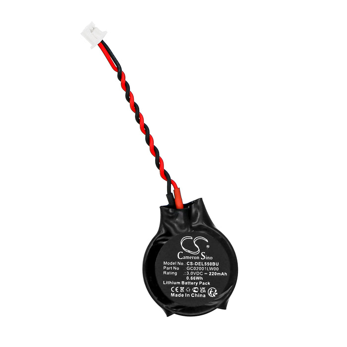 Dell Latitude E5550 Latitude E5560 Latitude E5570 Latitude E5580 CMOS Backup Replacement Battery
