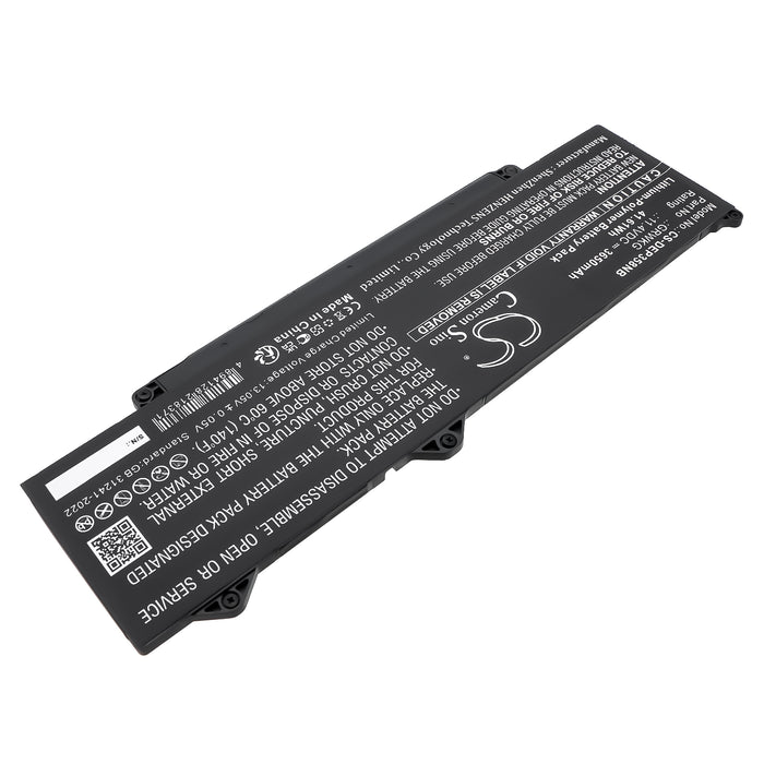 Dell Precision 15 3580 Precision 15 3580 5CHPK Precision 15 3580 JHH2C Laptop and Notebook Replacement Battery