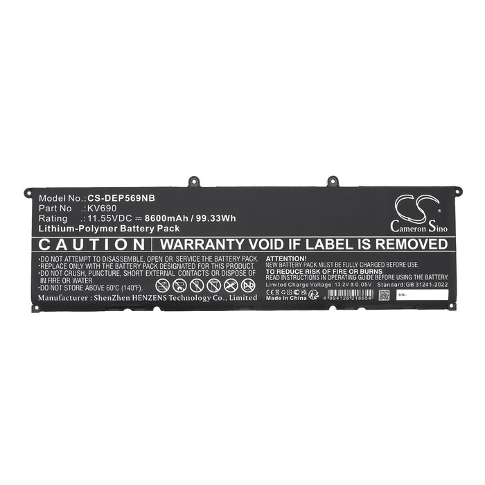 Dell Precision 5680 Precision 5690 Laptop and Notebook Replacement Battery