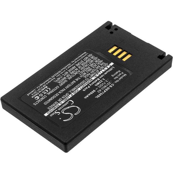 Spare 1128 UHF Reader,1153 900mAh Barcode Replacement Battery