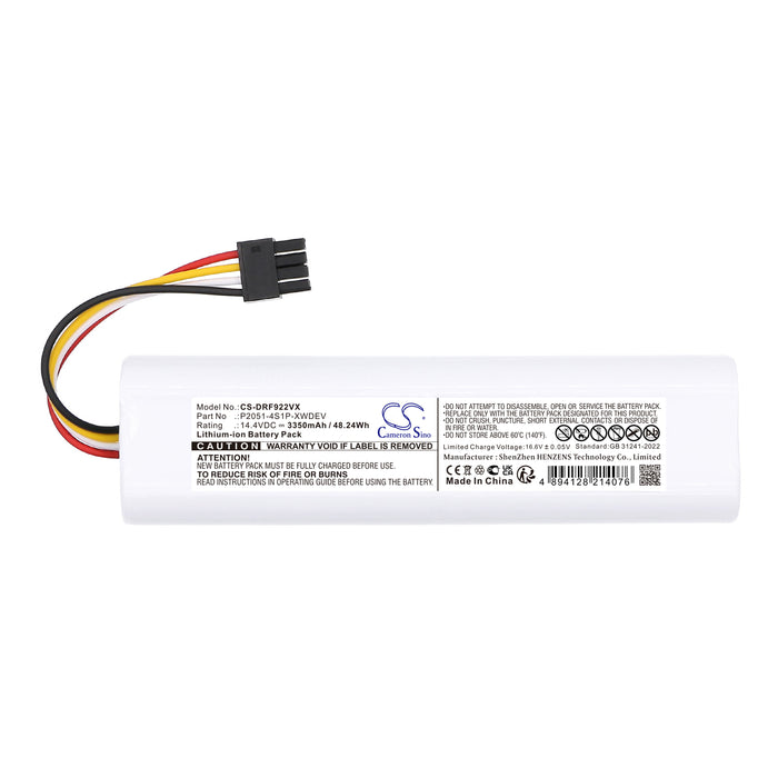 Dreame D9 Plus F9 Pro RLD11GD RLF22GA 3350mAh Vacuum Replacement Battery