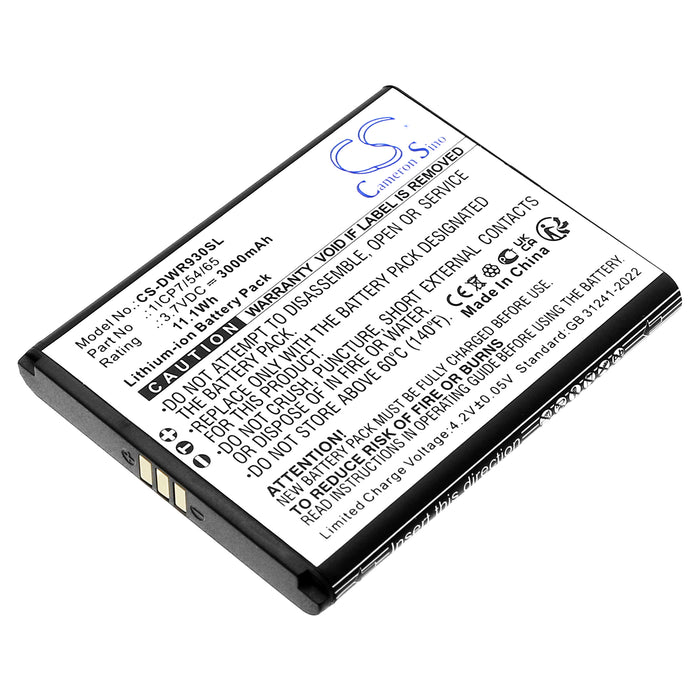 Dejavoo DWR-930M Hotspot Replacement Battery