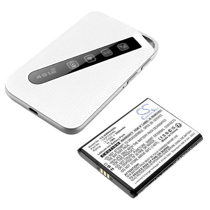 Dejavoo DWR-930M Hotspot Replacement Battery
