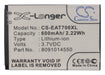 ITT Easy 7 Mobile Phone Replacement Battery