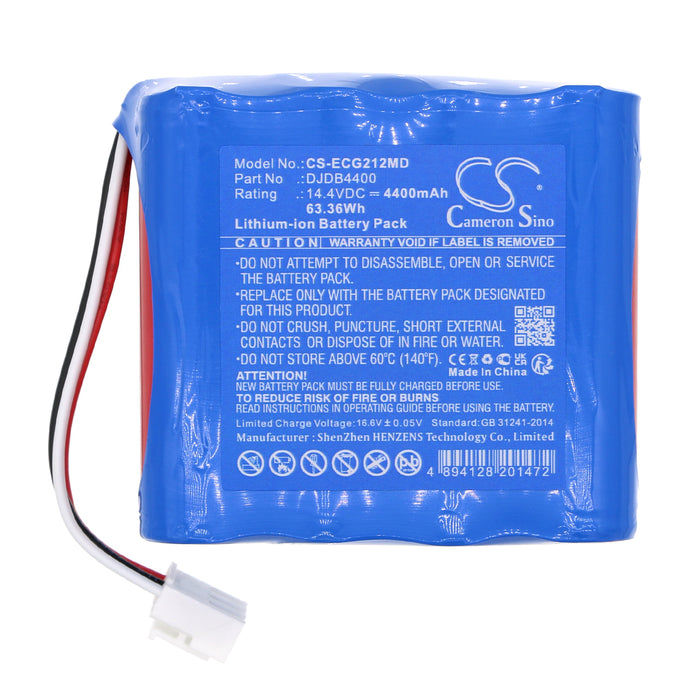 Cmics ECG-1212 Medical Replacement Battery