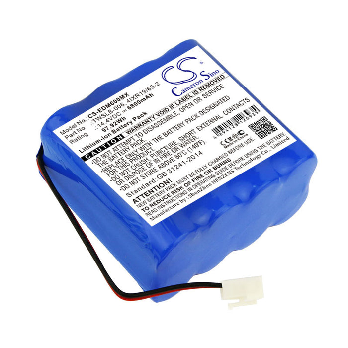 Edan F6 6800mAh Medical Replacement Battery