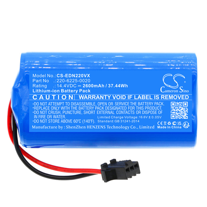 Neebo PUPPY R6,GREY+ 2600mAh Vacuum Replacement Battery