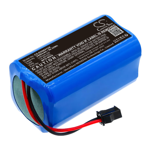 RoboJet RJD3A 3400mAh Vacuum Replacement Battery